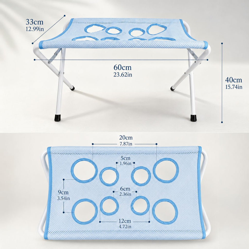 Spoto BathFold™ — Suporte Portátil Dobrável para Banho de Animais