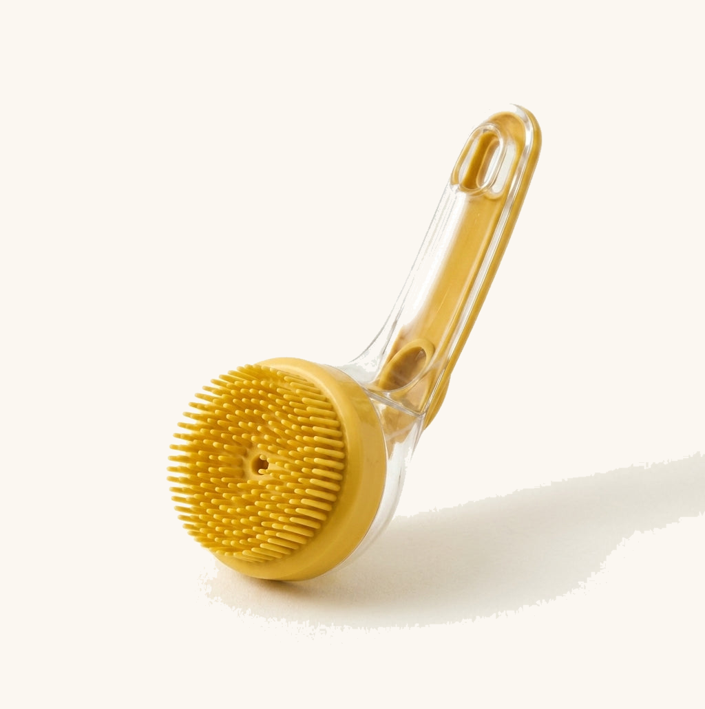 Spoto LongAquaBrush™ — Escova longa com dispensador de shampoo