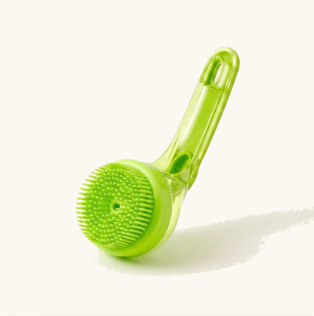 Spoto LongAquaBrush™ — Escova longa com dispensador de shampoo