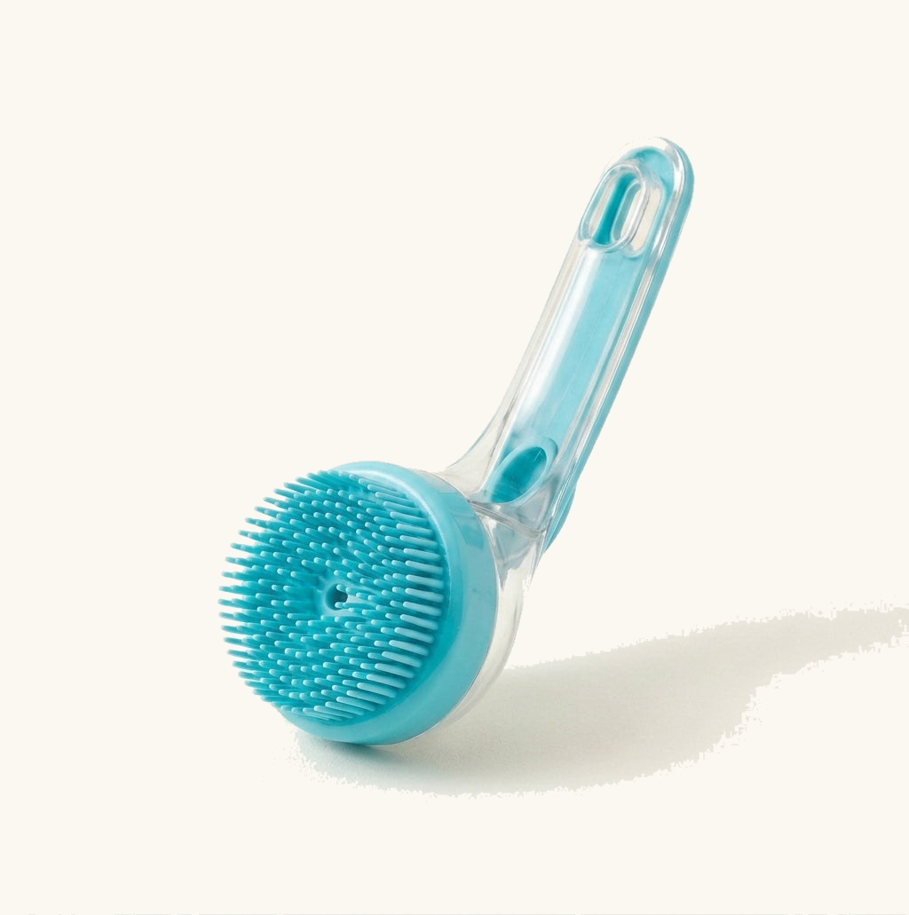 Spoto LongAquaBrush™ — Escova longa com dispensador de shampoo