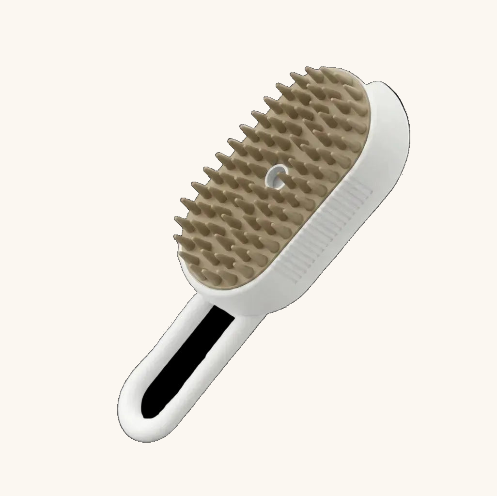 Spoto SteamGlow™ — Escova a Vapor para Cães e Gatos