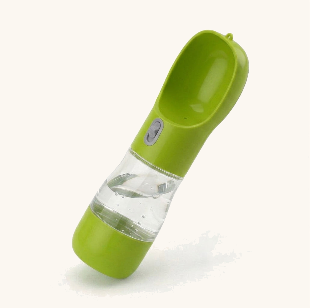 Spoto TravelMate™ — Garrafa de Viagens Portátil 2 em 1 para Água e Comida