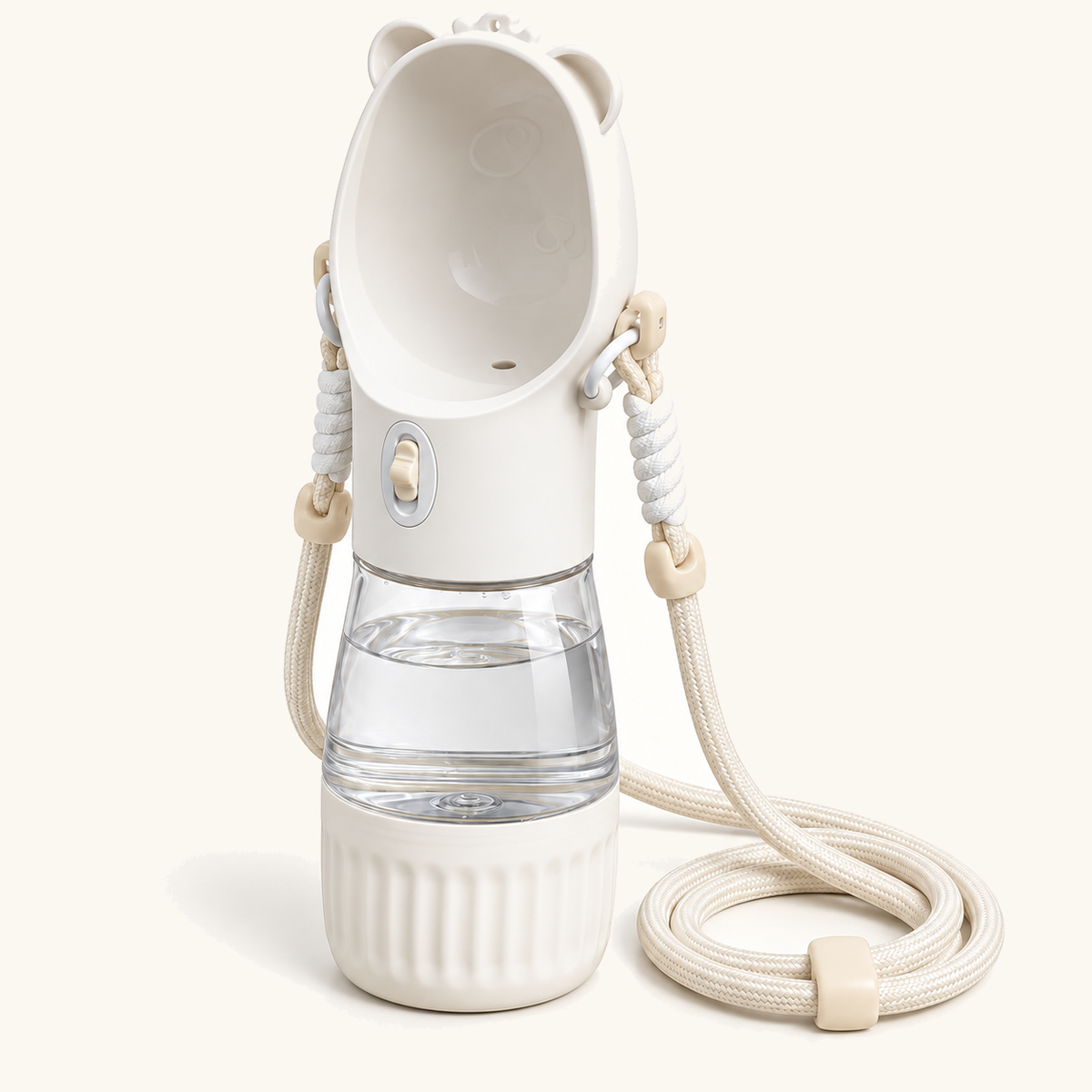 Spoto HydroCarry™ — Garrafa Portátil com Alça para Passeios — hydrocarry branco duplo