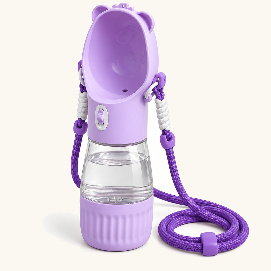 Spoto HydroCarry™ — Garrafa Portátil com Alça para Passeios — hydrocarry roxo 380