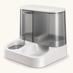 Spoto DuoServe™ — Conjunto Automático de Comedouro e Bebedouro — duoserve cinzento