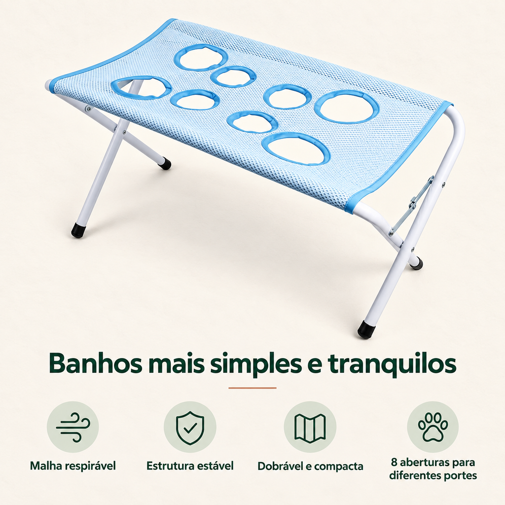 Spoto BathFold™ — benefícios do suporte dobrável para banho