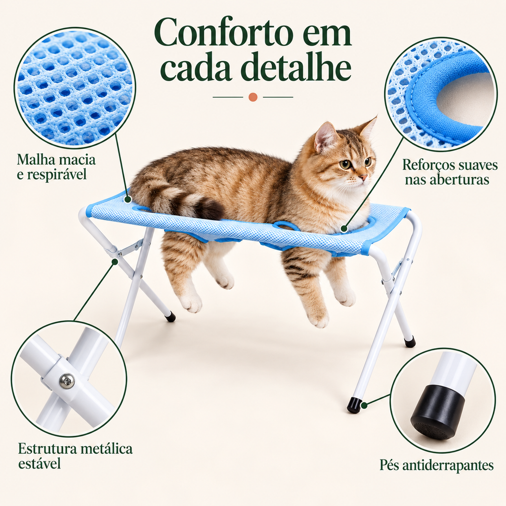 Spoto BathFold™ — conforto, malha respirável e estrutura estável