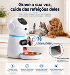 Spoto SmartFeed com gravação de voz e sensor infravermelho